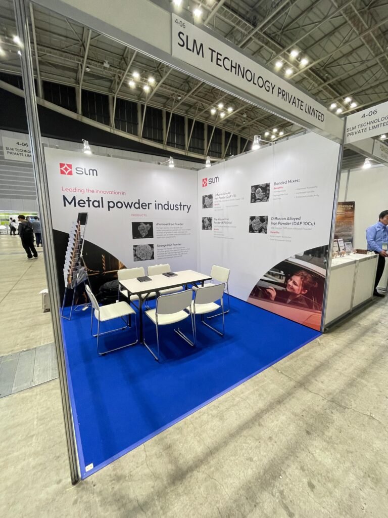 SLM exhibited at World PM2024 International Powder Metallurgy Congress in Yokohama, Japan