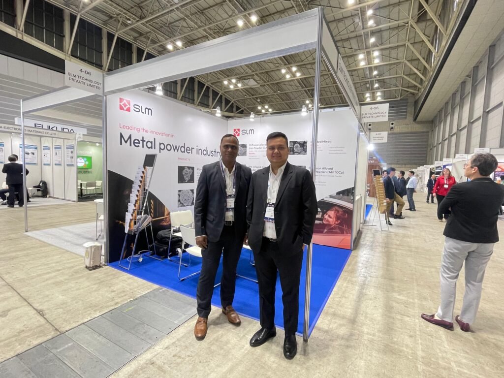 SLM exhibited at World PM2024 International Powder Metallurgy Congress in Yokohama, Japan