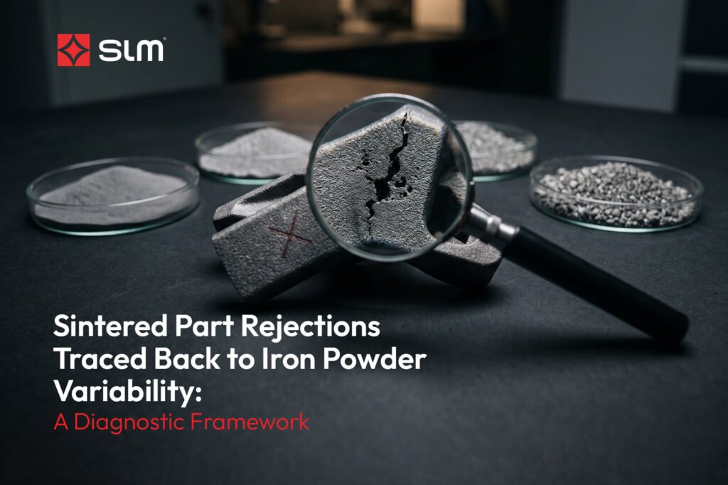 Sintered Part Rejections Traced Back to Iron Powder Variability A Diagnostic Framework