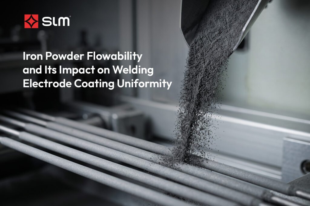 Iron Powder Flowability and Its Impact on Welding Electrode Coating Uniformity